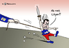 Cartoon: Sarkozyx (small) by Pfohlmann tagged libyen eu europa sarkozy frankreich revolution aufstand flugverbot flugverbotszone militär