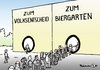 Cartoon: Volksentscheid (small) by Pfohlmann tagged volksentscheid,abstimmung,wahlbeteiligung,demokratie,politikverdrossenheit,sommer,hitze,biergarten