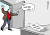 Cartoon: Wieder da-weg (small) by Pfohlmann tagged karikatur,cartoon,2015,color,farbe,deutschland,pegida,bachmann,lutz,wieder,da,weg,bewegung,demonstrationen,montagsdemonstrationen,vorstand,vorsitzender,vorsitz,rückkehr