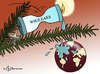Cartoon: Wikiwachs (small) by Pfohlmann tagged wikileaks,weihnachten,globus,welt,weltkugel,christbaum,weihnachtsbaum,logo,kerze,tanne,tannenbaum