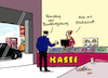 Cartoon: Zankrabatt (small) by Pfohlmann tagged tankrabatt,zankrabatt,spritpreise,bundesregierung,verbraucher,autofahrer,entlastung,mineralölsteuer,tankstelle,kasse,preisnachlass,lebenshaltungskosten,koalition,schwarzrot,streit,konflikte,krieg,usa,iran,israel,hormus,parteien,cdu,spd,demokratie,uneinigkeit,nahost
