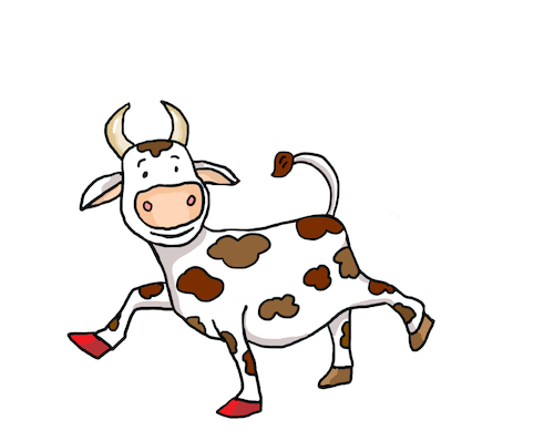 Cartoon: Kuh Landwirtschaft (medium) by sabine voigt tagged kuh,landwirtschaft,bauernhof,bauer,nutztier,indien,milch,käse,yoghurt
