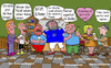 Cartoon: fussball em (small) by sabine voigt tagged fussball,em,public,viewing,kneipe,finale,endspiel,sport,fan