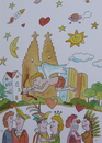 Cartoon: karneval liebe köln (small) by sabine voigt tagged karneval,liebe,paar,verlieben,valentinstag
