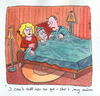 Cartoon: mutter ehe (small) by sabine voigt tagged mutter,ehe,liebe,schwiegermutter,bett,sex