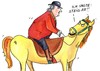 Cartoon: reiter (small) by sabine voigt tagged pferd,reiten,tier,spass,hobby