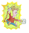 Cartoon: Strom Schlag (small) by sabine voigt tagged strom,schlag,elekrtizität,steckdose,stecken,unfall,elektriker,versicherung,hausrath,krankenversicherung