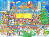 Cartoon: Wimmelbild Fussball Weihnacht (small) by sabine voigt tagged wimmelbild,fussball,weihnacht,schnee,weihnachtsmann,winter,schlitten,geschenke,sport,stadion,weihnachten