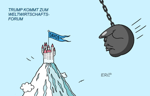 Cartoon: Davos zittert (medium) by Erl tagged politik,weltwirtschaftsforum,world,economic,forum,davos,schweiz,trump,zerstörung,weltordnung,karikatur,erl,politik,weltwirtschaftsforum,world,economic,forum,davos,schweiz,trump,zerstörung,weltordnung,karikatur,erl
