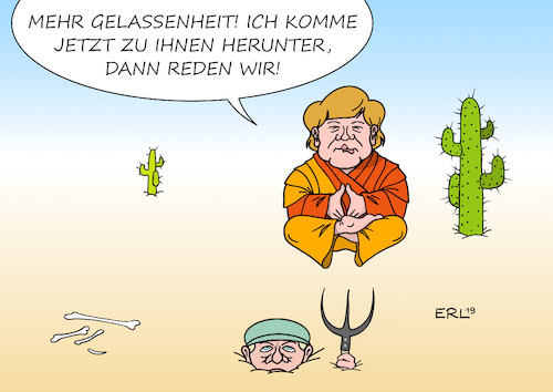 Merkel Bauern