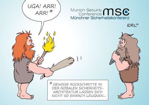 Cartoon: Münchner Sicherheitskonferenz (medium) by Erl tagged politik,münchner,sicherheitskonferenz,karikatur,erl,politik,münchner,sicherheitskonferenzkarikatur,erl
