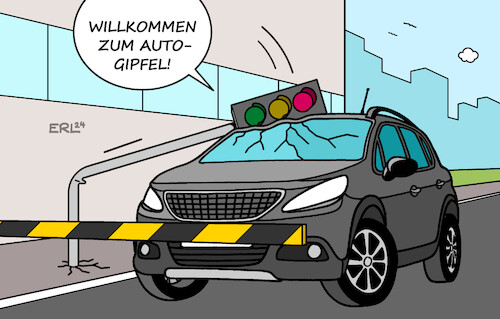 Cartoon: Schwache Ampel (medium) by Erl tagged politik,auto,gipfel,ampel,spd,grüne,fdp,wahlniederlagen,umfragetief,streit,schwäche,karikatur,erl,politik,auto,gipfel,ampel,spd,grüne,fdp,wahlniederlagen,umfragetief,streit,schwäche,karikatur,erl