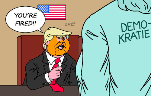 Trump feuert Trump feuert