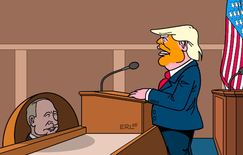 Cartoon: Trump Rede (medium) by Erl tagged politik,usa,präsident,donald,trump,rede,kongress,souffleur,wladimir,putin,russland,karikatur,erl,politik,usa,präsident,donald,trump,rede,kongress,souffleur,wladimir,putin,russland,karikatur,erl