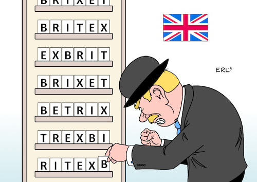 Cartoon: Ungeordneter Brexit (medium) by Erl tagged politik,gb,uk,großbritannien,austritt,eu,chaos,gefahr,ungeordneter,brexit,karikatur,erl,politik,gb,uk,großbritannien,austritt,eu,chaos,gefahr,ungeordneter,brexit,karikatur,erl
