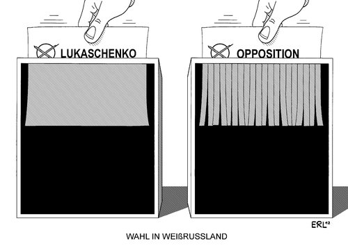 Wahl in Weißrussland Wahl in Weißrussland