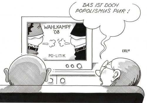 Cartoon: Wahlkampf 08 (medium) by Erl tagged cdu,spd,cdu,spd,furz,pupen,wahlkampf,wortgefechte,polemik,populismus,hose,wolke,geruch,gestank,deutschland,uneinigkeiten,unstimmigkeiten,po,arsch,gesäß,koalition,fernsehen,2008