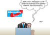 Cartoon: AfD (small) by Erl tagged afd,alternative,für,deutschland,partei,parteitag,führung,streit,vorsitz,bernd,lucke,euro,kritik,austritt,eurozonev,rechts,populismus,rechtspopulismus