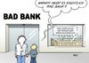 Cartoon: Bad Bank (small) by Erl tagged bad,bank,finanzkrise,bankenkrise,krise,gier,zockerei,spielsucht,hypo,real,estate,hre,minus,10,milliarden,ausbaden,steuerzahler,baden,badewanne