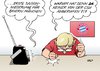 Cartoon: Bayern München (small) by Erl tagged bayern,münchen,fc,fußball,club,verein,saison,niederlage,csu,pressesprecher,anruf,zdf,fernsehen,medien,einfluß,manipulation