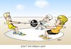 Cartoon: Bereit zum großen Wurf (small) by Erl tagged cdu,csu,fdp,schwarz,gelb,koalitionsverhandlungen,regierung,hammerwerfen