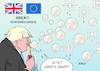 Cartoon: Brexit (small) by Erl tagged politik,brexit,austritt,großbritannien,eu,verhandlungen,handelsabkommen,regelungen,warenverkehr,reisen,premierminister,boris,johnson,täuschen,lügen,schwindeln,tricks,seifenblasen,karikatur,erl