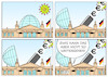 Cartoon: Coronahilfen (small) by Erl tagged politik,sprache,wort,des,jahres,corona,pandemie,virus,covid19,schlagzeilen,medien,reizueberflutung,karikatur,erl