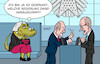 Cartoon: Debatte im Bundestag I (small) by Erl tagged politik,ampel,aus,neuwahlen,debatte,bundestag,scholz,merz,groko,cdu,csu,spd,karikatur,erl