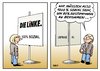 Cartoon: Die Linke (small) by Erl tagged die,linke,partei,parteitag,links,sozial,100,prozent,umfrage,umfragewert,zustimmung,acht,1000,tausend