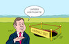 Cartoon: Eckpunkte (small) by Erl tagged politik,bundesregierung,finanzminister,klingbeil,eckpunkte,haushalt,milliardenloch,karikatur,erl