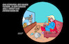 Cartoon: Entscheidungsträger (small) by Erl tagged politik,welt,nahost,krieg,israel,iran,entscheidung,schicksal,mullah,regime,donald,trump,charakter,deal,karikatur,erl