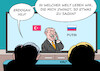 Cartoon: Erdogan (small) by Erl tagged politik,krieg,angriff,angriffskrieg,überfall,wladimir,putin,russland,ukraine,diplomatie,telefon,türkei,präsident,erdogan,mahnung,frieden,karikatur,erl