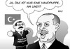 Erdogan selbstbewusst