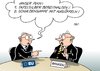 Cartoon: EU Banken (small) by Erl tagged eu,euro,schulden,krise,banken,risiko,gewinn,verlust,verantwortung,eigenkapital,haftung,tafelsilber,suppe,auslöffeln