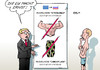 Cartoon: EU Sanktionen (small) by Erl tagged ukraine,krise,krieg,separatisten,unterstützung,russland,präsident,putin,usa,eu,sanktionen,macht,stärke,einfluss,muskeln