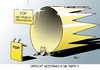 Cartoon: FDP (small) by Erl tagged fdp,dreikönigstreffen,westerwelle,schicksalstag,rede,partei,vorsitz,krone,umfrage,tief,drei,prozent