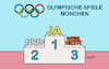 Gold Silber Bronze I (small) Cartoon: Gold Silber Bronze I (small) by Erl tagged politik,olympia,olympische,spiele,sommerspiele,münchen,bewerbung,befragung,einwohner,gold,silber,bronze,karikatur,erl