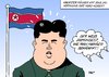Cartoon: Kim Jong Un (small) by Erl tagged nord,korea,diktator,kim,jong,il,tod,nachfolge,sohn,un,dick,stalinismus,hunger,armut,hoffnung,reformen