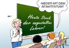 Cartoon: Lehrerstreik (small) by Erl tagged streik,öffentlicher,dienst,schulen,angestellte,lehrer,beamte,verbamtet,schüler,protest,beamtentum,karikatur,erl