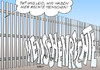 Cartoon: Menschenrechte II (small) by Erl tagged bericht,amnesty,international,menschenrechte,flüchtlinge,eu,egoismus,zaun,grenze,balkanroute,rechtspopulismus,rechtsextremismus,sachsen,karikatur,erl
