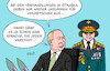 Cartoon: Miteinander sprechen (small) by Erl tagged politik,krieg,überfall,russland,ukraine,verhandlungen,istanbul,putin,sprache,gewalt,karikatur,erl
