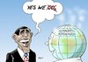 Cartoon: Obama Klima (small) by Erl tagged klima,klimawandel,erderwärmung,gipfel,kopenhagen,usa,co2,reduktion,hoffnung,yes,we,can