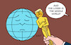 Cartoon: Oscar (small) by Erl tagged politik,kunst,kultur,film,preis,usa,hollywood,oscar,trump,verliererin,welt,erde,kriege,klimawandel,autokratie,karikatur,erl
