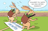 Cartoon: Ostermarsch (small) by Erl tagged politik,ostern,ostermarsch,frieden,abrüstung,waffen,aufrüstung,krieg,ukraine,iran,osterhase,glaube,karikatur,erl