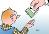 Cartoon: Reallöhne (small) by Erl tagged lohn,realloh,inflation,abzug,steigerung,quartal,2014,prozent,finanzen,geld,arbeit,steuern