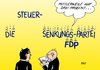 Cartoon: So war das nicht gedacht (small) by Erl tagged fdp,steuersenkung,partei,image,wahlversprechen,umfrage,umfragewerte,einbruch,drei,prozent,wähler,wählerstimmen
