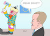 Cartoon: Tusk rügt Johnson (small) by Erl tagged politik,brexit,großbritannien,austritt,eu,premierminister,boris,johnson,no,deal,misserfolg,schuld,europäische,union,rechtspopulismus,tricks,lügen,täuschung,clown,rüge,donald,tusk,karikatur,erl