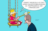 Cartoon: Urteil (small) by Erl tagged politik,bundeskanzler,merz,meinung,irankrieg,usa,trump,könig,majestätsbeleidigung,urteil,reaktion,truppenabzug,strafzölle,karikatur,erl