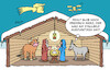 Cartoon: Weihnachten 2025 (small) by Erl tagged politik,weihnachten,2025,bethlehem,stall,stern,trump,drohne,putin,stadtbild,merz,karikatur,erl