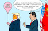 Cartoon: Win-Win-Situation (small) by Erl tagged politik,usa,trump,besuch,china,xi,big,deal,handel,geschäfte,luftballon,taiwan,einnahme,karikatur,erl